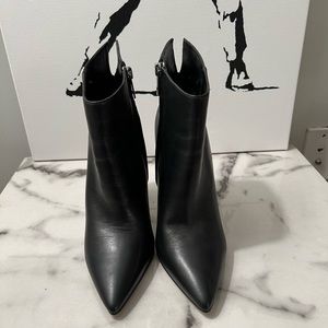 Marc Fisher LTD Mella Leather Bootie— Never Worn